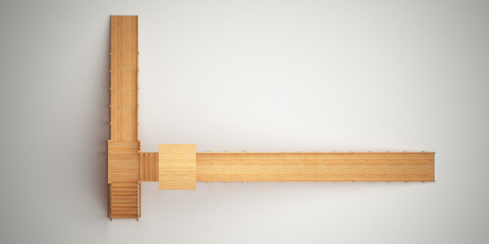 Зимняя горка TORUDA Север wood-10