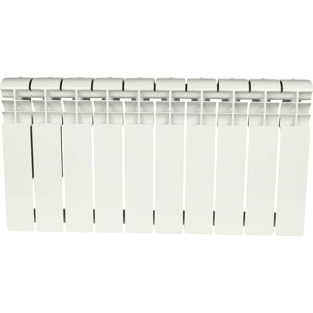 ROMMER Profi 350 (AL350-80-80-080) 10 секций радиатор алюминиевый (RAL9016)