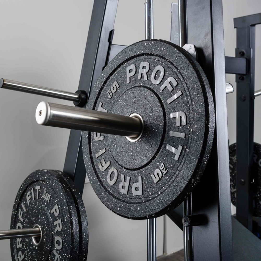 Диск для штанги (резиновая крошка) D51 мм PROFI-FIT 5 кг