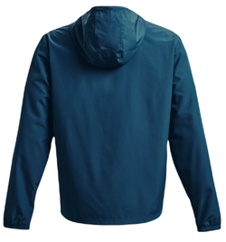 Мужская теннисная куртка Under Armour Men's UA Sportstyle Windbreaker Jacket - Бирюзовый