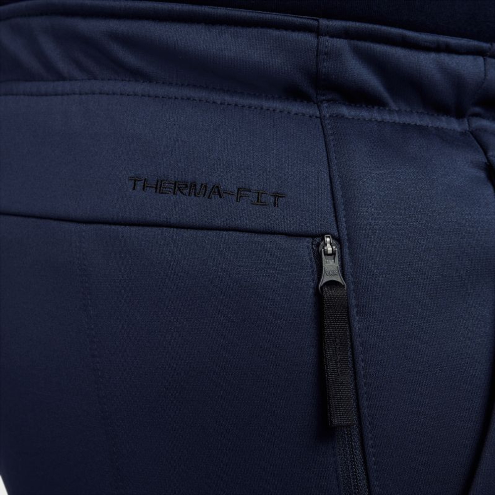 Мужские теннисные штаны Nike Therma Fit Pant - небесный