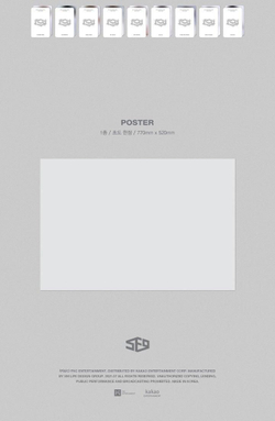 Альбом SF9 - TURN OVER 9th Mini Album 3 Version SET