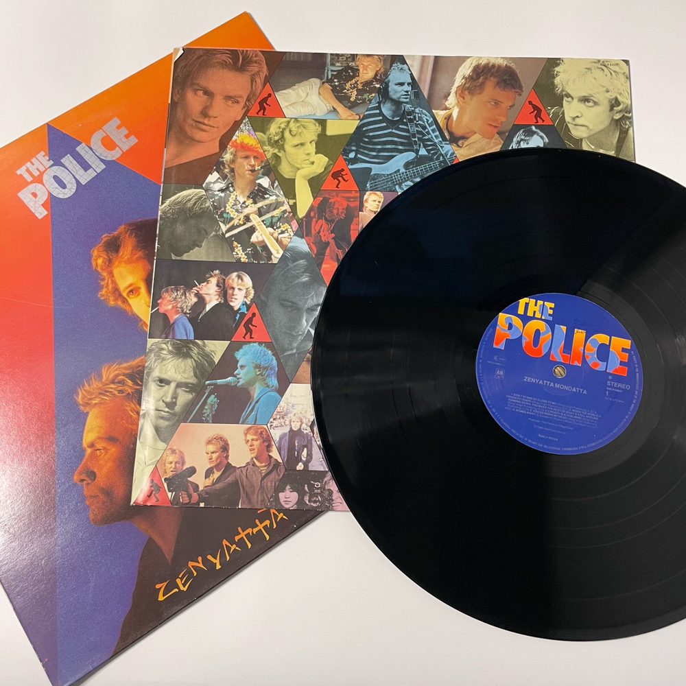 Винтажная виниловая пластинка LP The Police Zenyatta Mondatta (Нидерланды 1980)