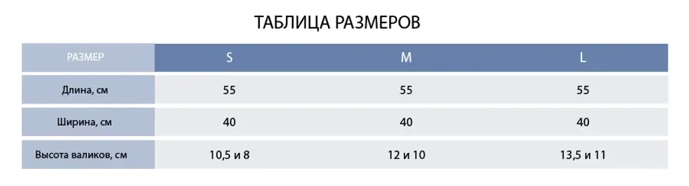 Подушка ортопедическая с эффектом памяти HILBERD WELLE