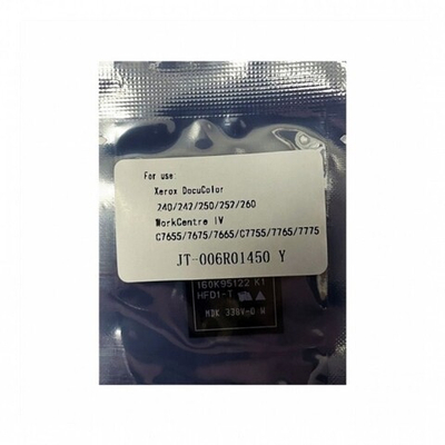 Чип для картриджа Xerox WC 7655/7665/7675/7755/7765/7775, DocuColor 240/242/250/252/260 (34K) yellow JT