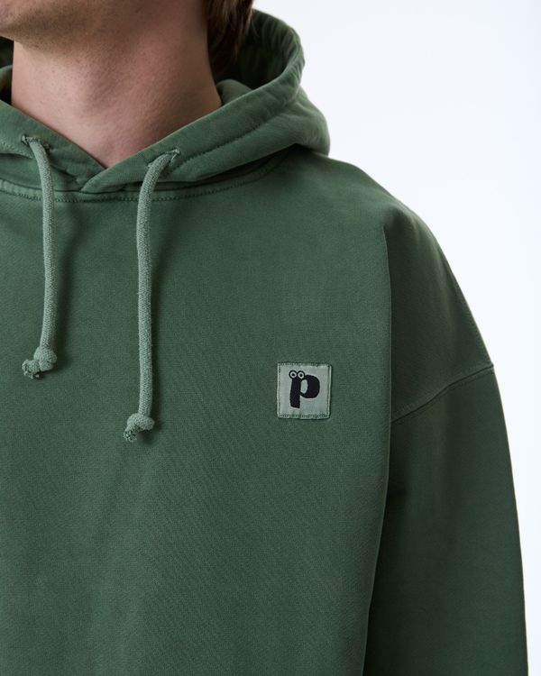 Худи P Logo LW хаки - фото 3