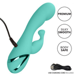 Зеленый вибратор-кролик 23см California Exotic Novelties Tahoe Temptation SE-4350-75-3