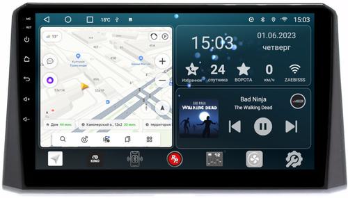 Магнитола для Toyota Corolla E210 2019-2024+, Corolla Cross - Redpower 072/073 Android 10, Быстрая, CarPlay, SIM-слот