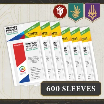 [Предзаказ] Chronicles of Drunagor: 600 Sleeves Bundle