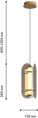 Подвесной светильник Fada 4625-2P Favourite