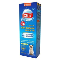 Cliny Паста для вывода шерсти, 30мл