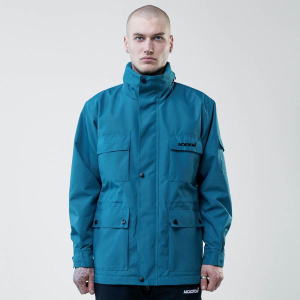 Парка Molotov Parka 2.0 Fleece Aqua Синяя