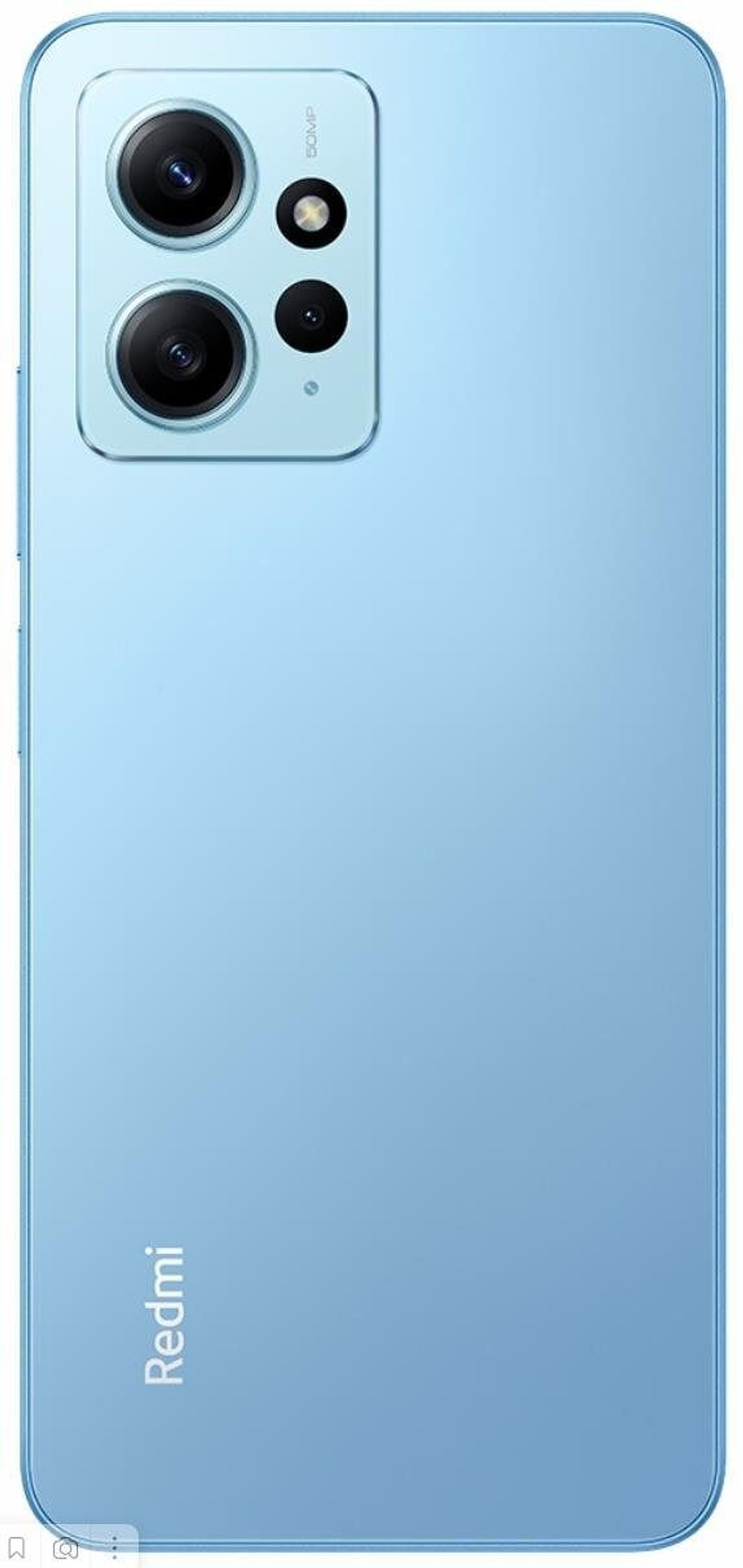 Смартфон Xiaomi Redmi Note 12 4G 6/128 ГБ Global, Dual nano SIM, Ice Blue