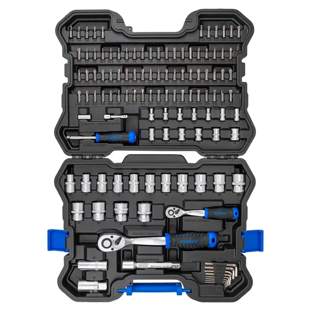 Набор инструментов 115пр. 1/4''1/2''6гр Forsage LIGHT F LIGHT-41151-5