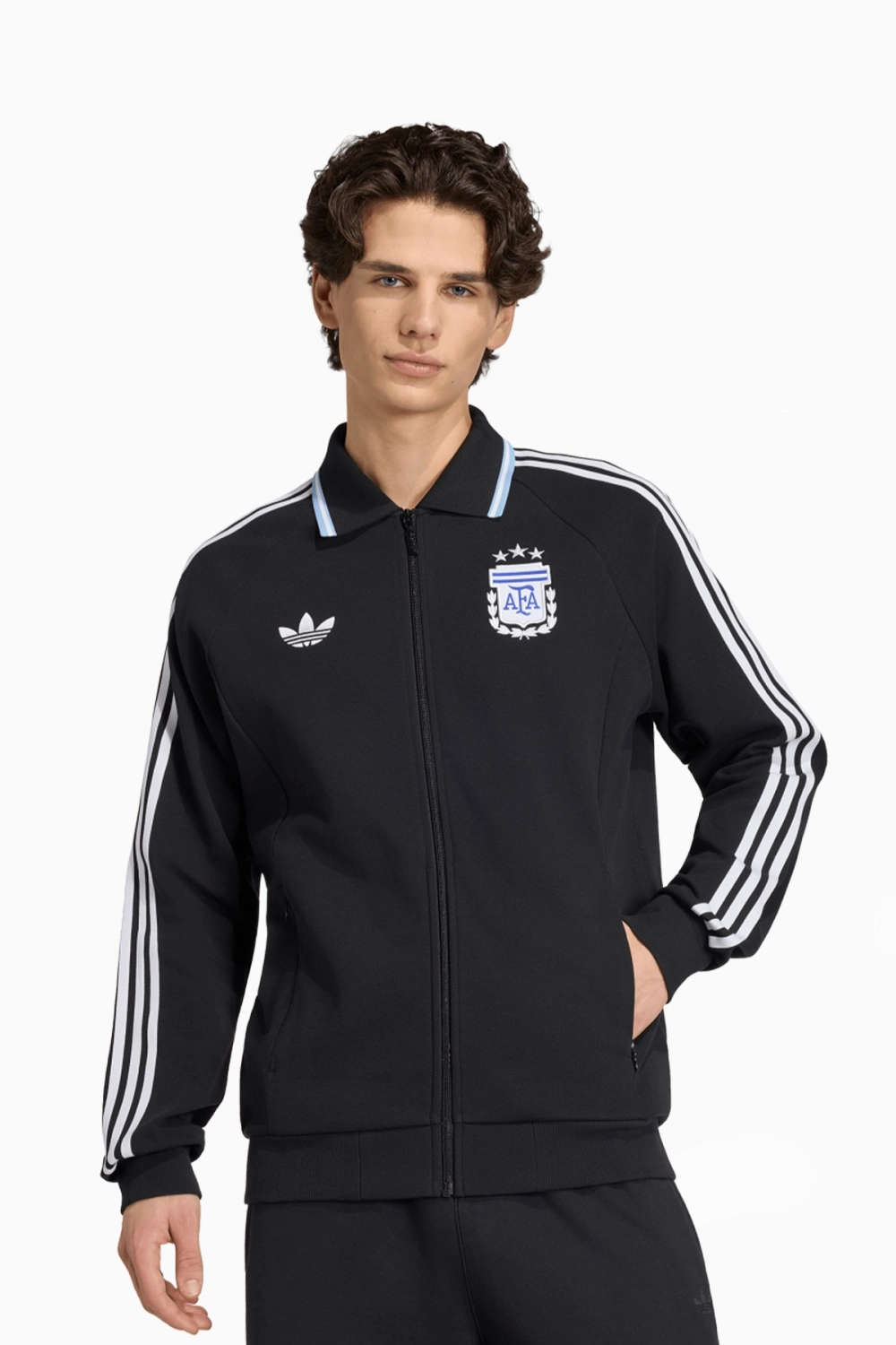 Кофта adidas Originals Аргентина 2026 Anthem - черный