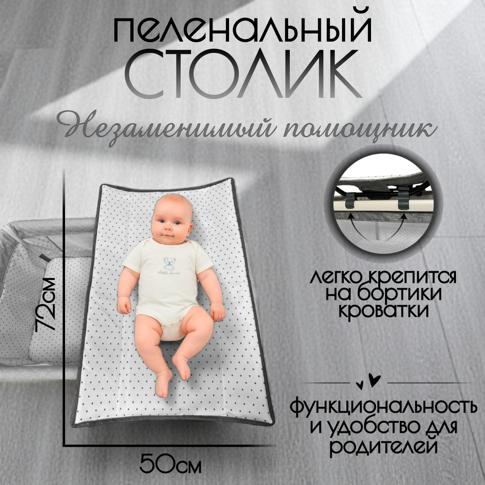 Детская кроватка 5в1 Elva LUX