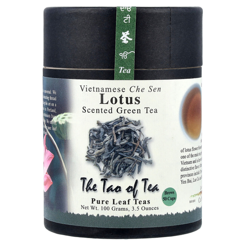 The Tao of Tea, Ароматизированный зеленый чай, лотос, 100 г (3,5 унции)