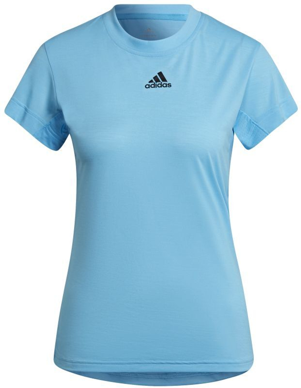 Женская теннисная футболка Adidas Tennis Freelift Tee - sky rush