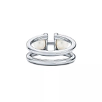 Кольцо из серебра 925 и жемчуга, Tiffany 💝 HardWear-В наличии