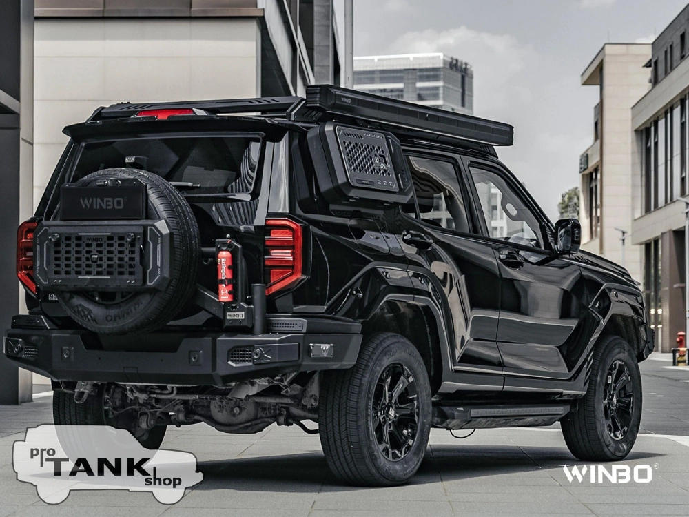 Бампер задний силовой + фаркоп WINBO MECH для TANK 400