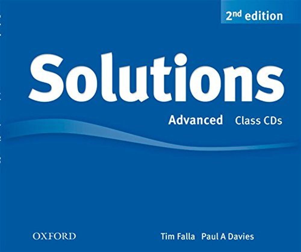 SOLUTIONS 2ED ADV CL CD SOLUTIONS 2ED ADV CL CD