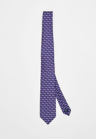 Галстук ARGYMAQ BLUE WHITE