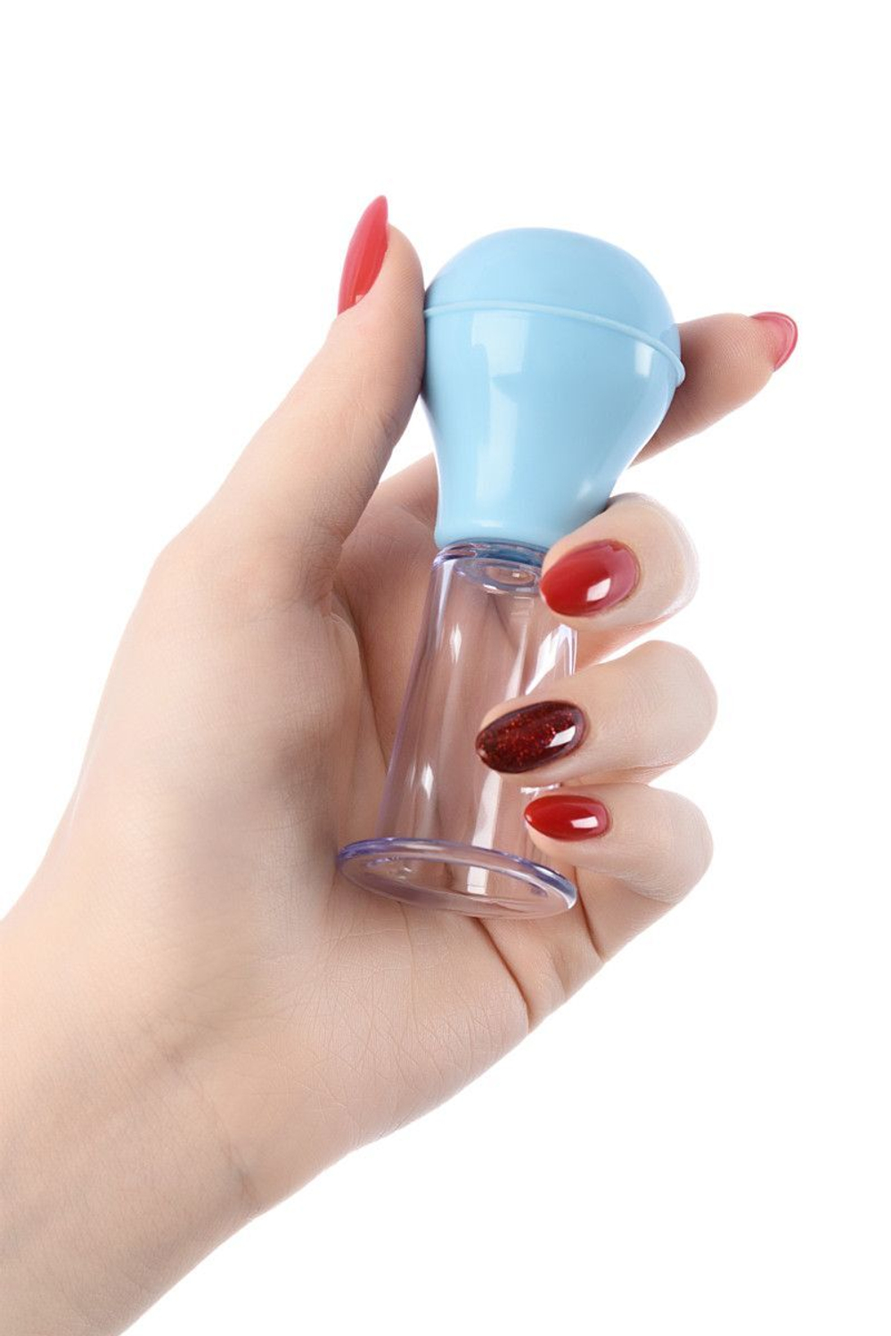 Набор для стимуляции сосков Nipple Pump Set - Size M (Цвет: прозрачный)