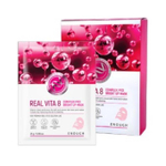 Тканевая маска с экстрактом облепихи ENOUGH Real Vita 8 Complex Pro Bright Up Mask