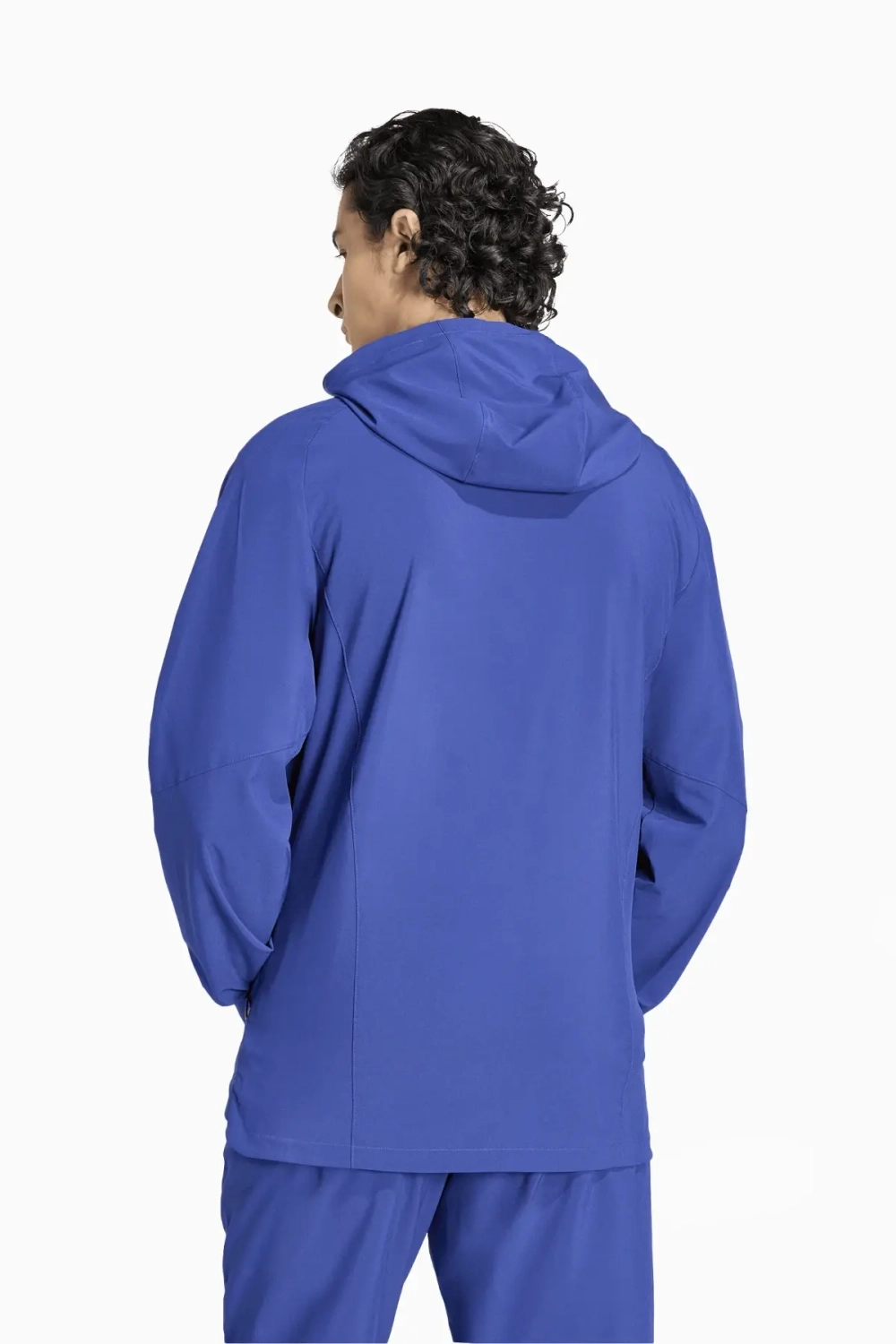 Ветровка adidas Италия 2026 Tiro Travel Full-Zip - синий