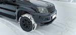 Бампер силовой передний Toyota Land Cruiser Prado 120 c защитой радиатора РИФ