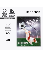 Дневник школьный для мальчиков 1-4 класс