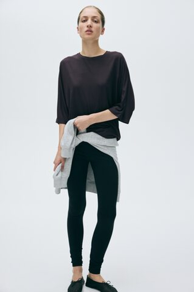 Топ из вискозы с рукавами «летучая мышь» - H&M