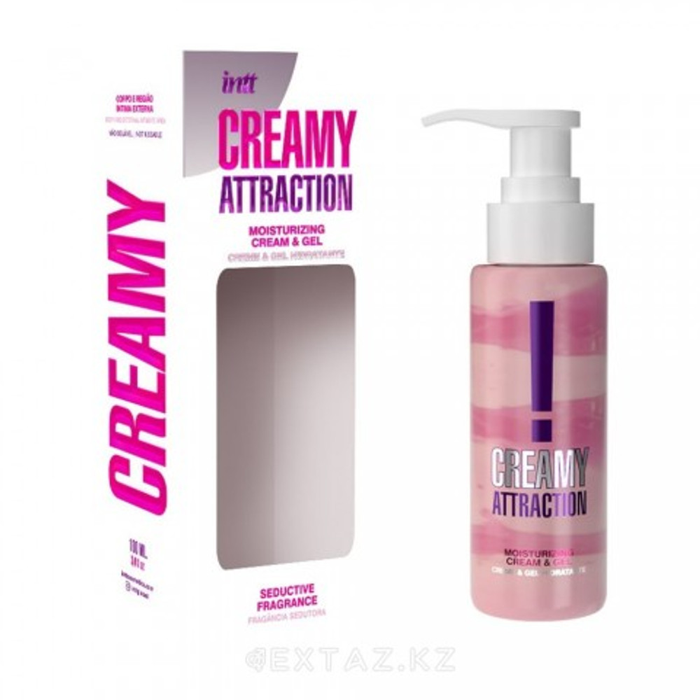 Увлажняющий крем с ароматом ежевики INTT CREAMY ATTRACTION 100 мл