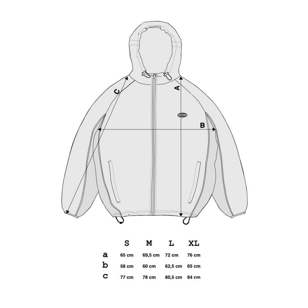 RIPSTOP TRACK JACKET BLACK