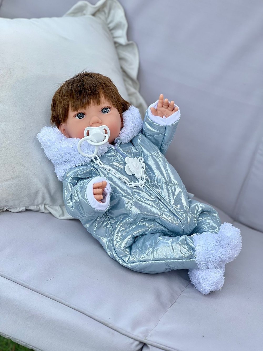 Кукла для девочки 45 cм Тео мягконабивная  (M1163K)