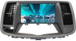 Магнитола для Nissan Teana J32 2008-2013 (ШГУ монохром, рамка тип 2) - Teyes CC4 монитор 9.2" 2K QLED на Android 14, Быстрейшая, Snapdragon 680, DSP, CarPlay, 4G SIM-слот