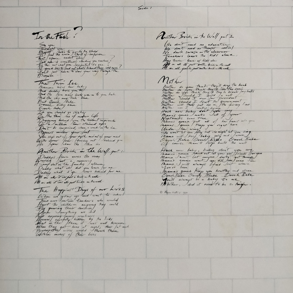 Pink Floyd / The Wall (2LP)