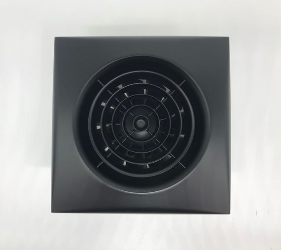 Вентилятор накладной Soler &amp; Palau Silent 100 CRZ Matt Black (таймер)