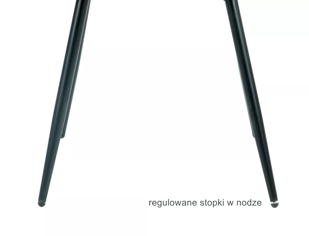 Стул SIGNAL RICK Velvet Bluvel 19 черный/черный