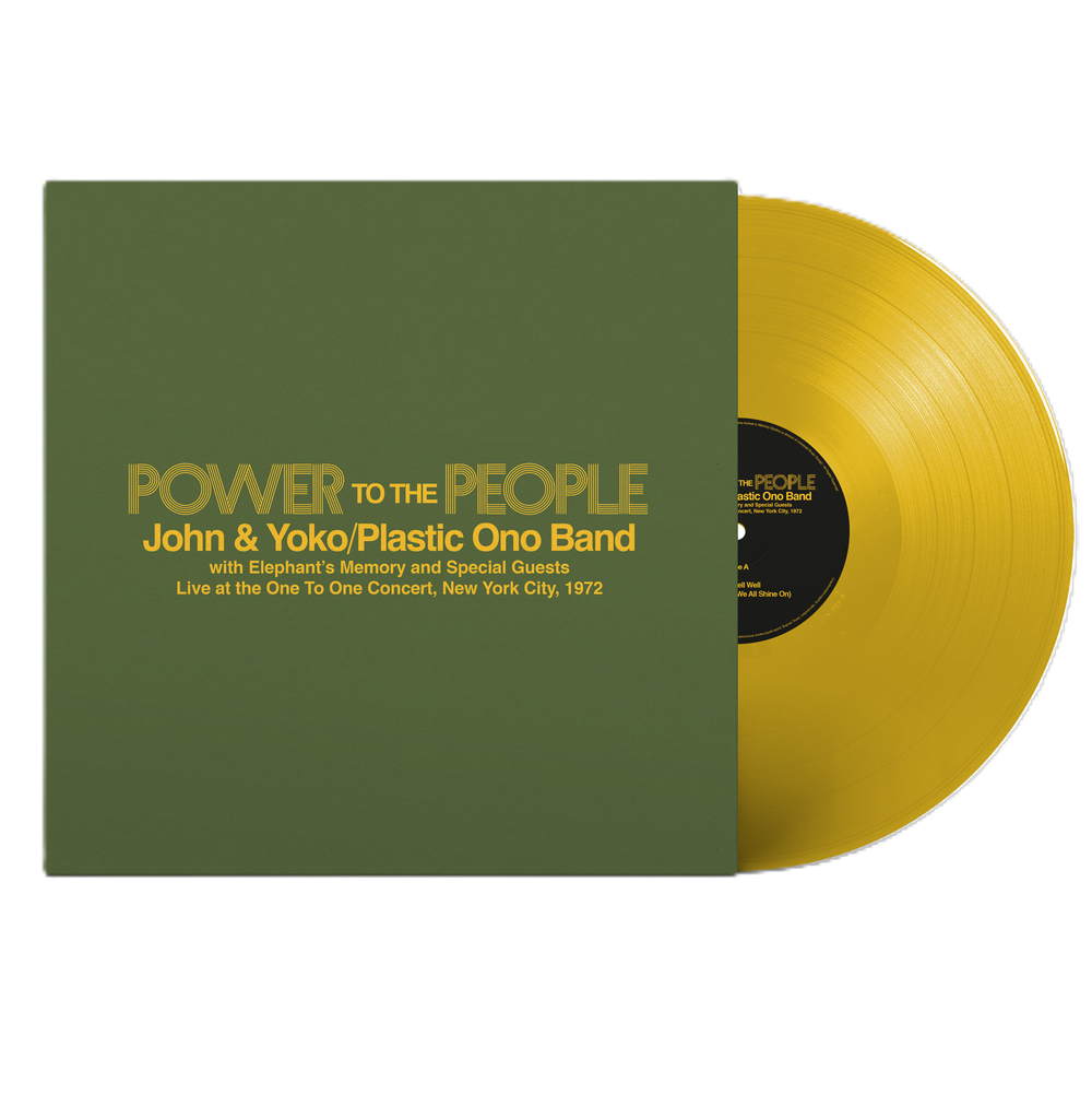 John Lennon & Yoko Ono / Power To The People (Limited Edition)(Coloured Vinyl)(LP)