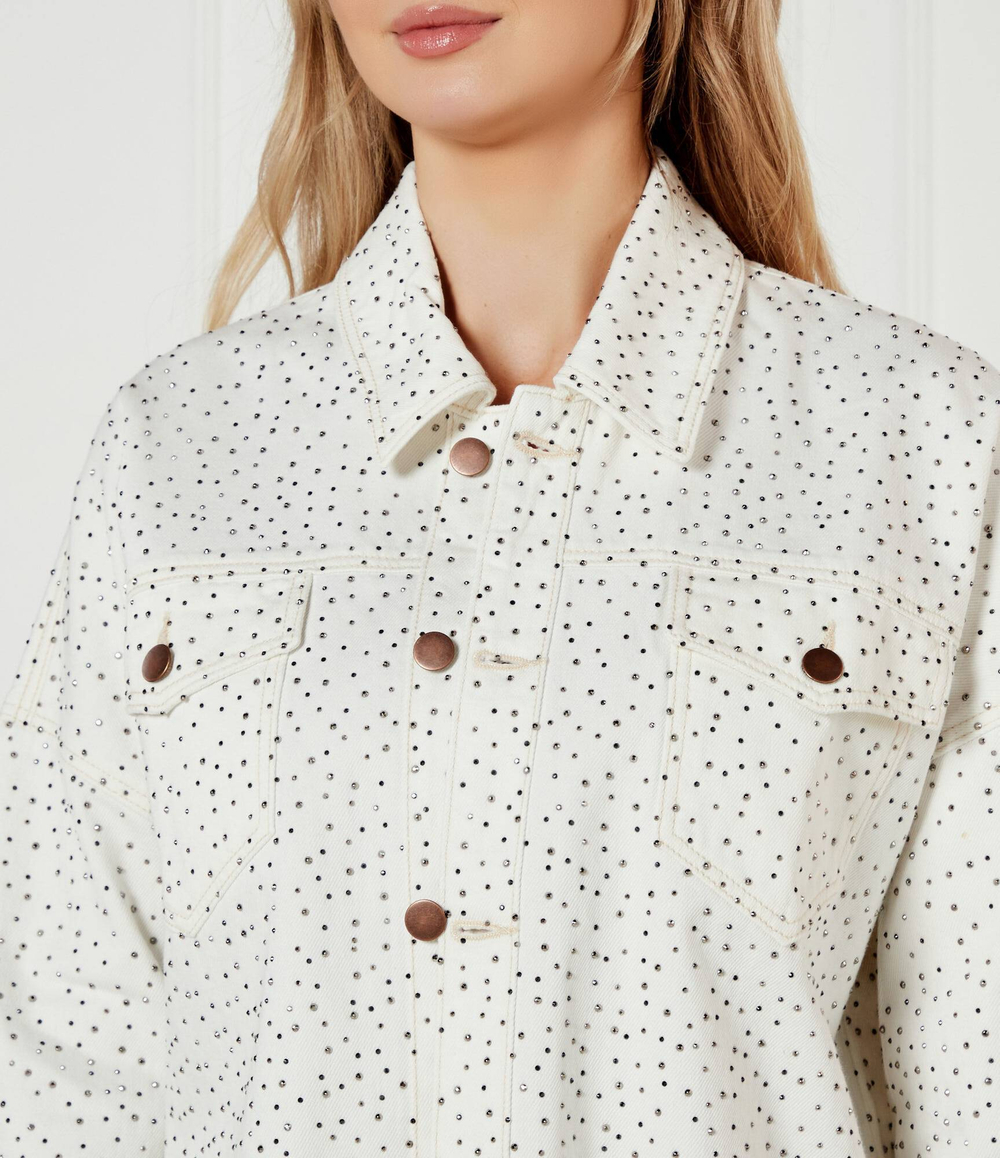 Джинсовая куртка WESTERN GUESS - белый(W5GN90 D5N91)