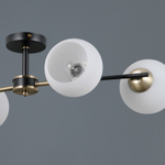 IL0469-4CSQ-24 BK AB LIBRA светильник потолочный ILLUMICO, E27х4