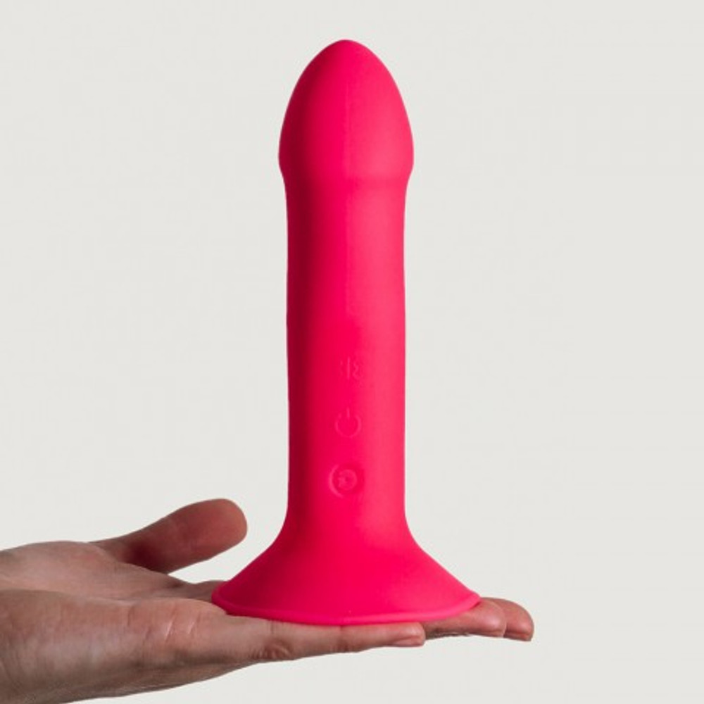 Фаллоимитатор с вибрацией Adrien Lastic Hitsens 2 (17,2×4 см) розовый