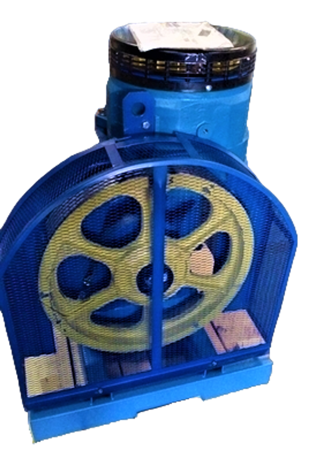 Лебедка 13VTR (B3) 1-скор. OVF, 1000 кг, 8.5 кВт, 1,0 м/с, КВШ 575x5x10, подвес 2:1  OTIS.