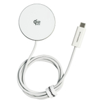 Беспроводное заряд. устр. 3в1 Keephone Airmag KPW-13 Qi2 25W белое