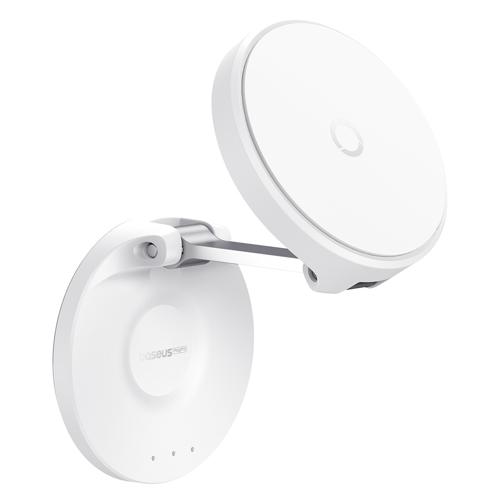 Держатель Baseus MagPro Magnetic Foldable Phone Mount (MagSafe) - Moon White