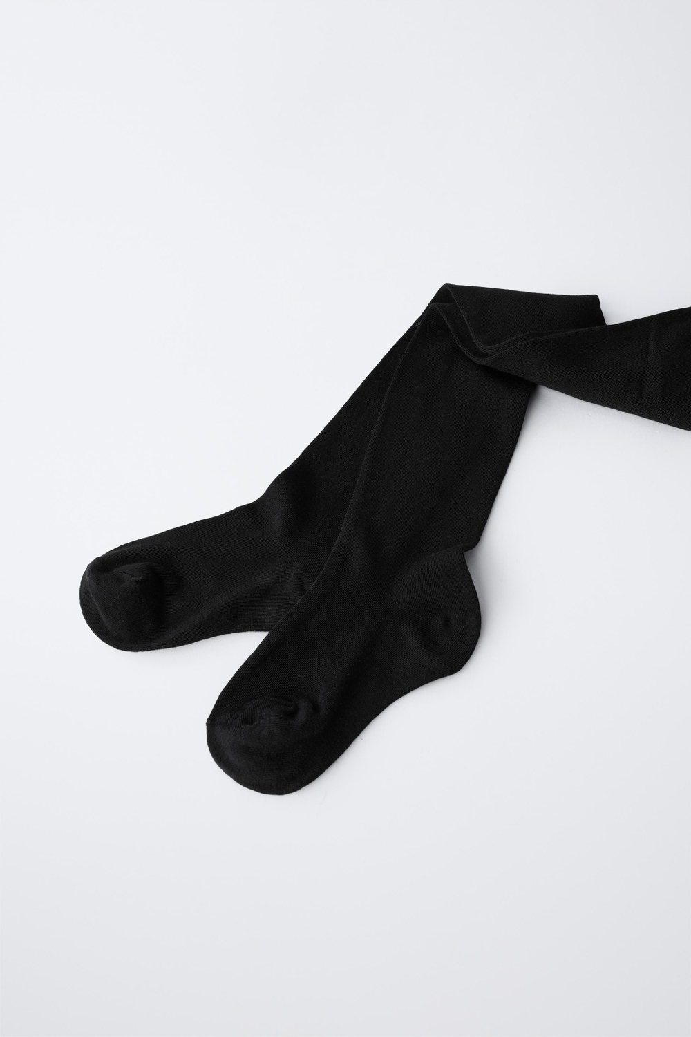 ZARA ОДНОТОННЫЕ КОЛГОТКИ, ЧЕРНЫЙ