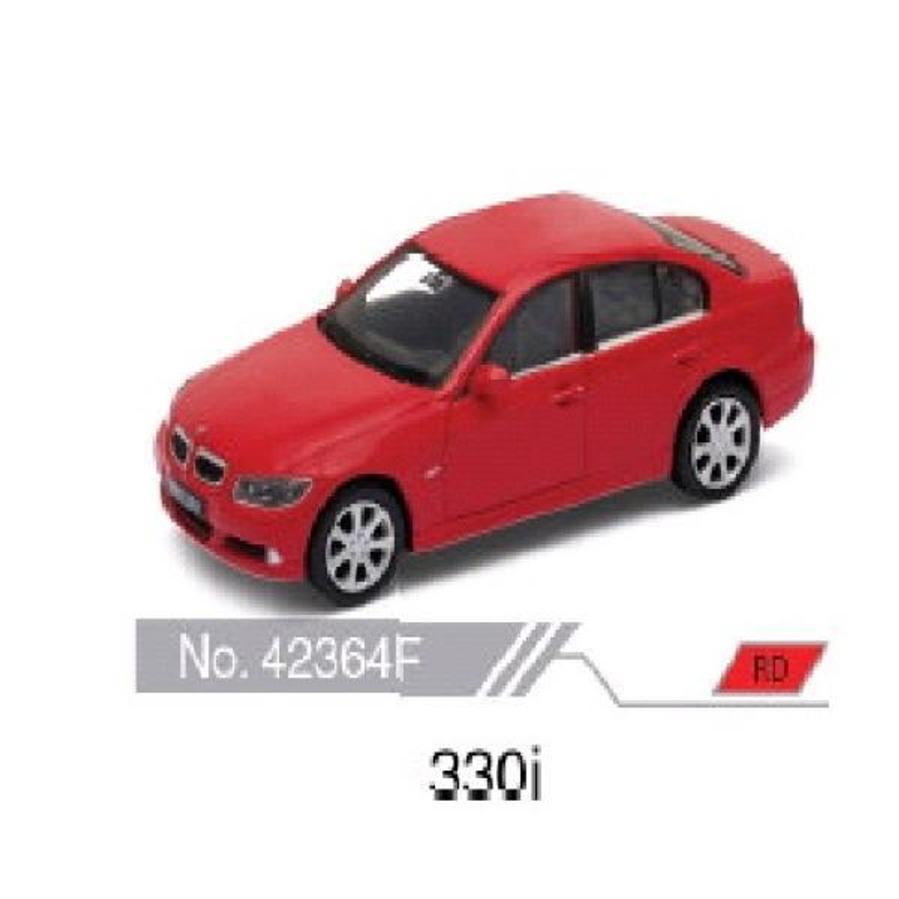 Модель ин. мет. 4.75" "BMW 330i" открыв. двери 42364D (Kinsmart)