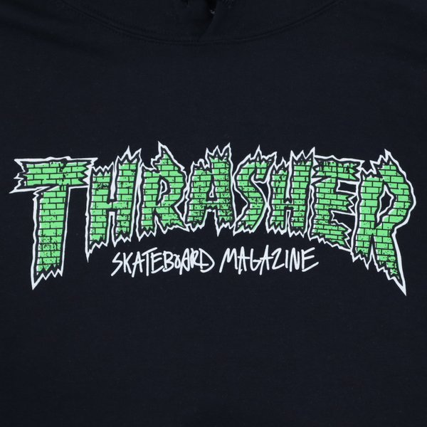 Худи Thrasher Brick Hood (black) артикул: - купить в магазине Дайс