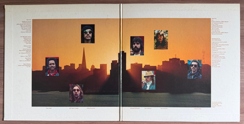 Виниловая пластинка The Doobie Brothers ‎– Takin' It To The Streets LP